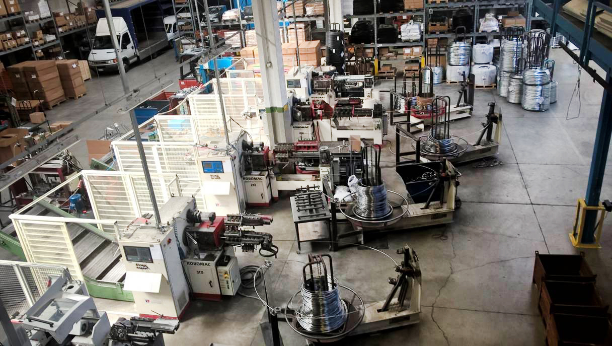 Reparto produzione macchine Robomac