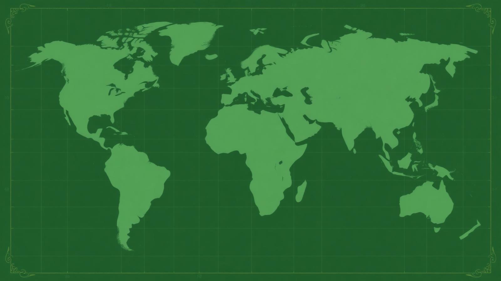 Mappa dei progetti P.TRE Greenline nel mondo